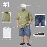 Cosa indossare questa primavera: 4 outfit facili per uomo taglie forti