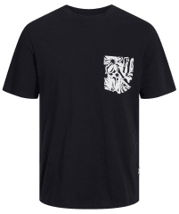 Jack & Jones JORLAFAYETTE BRANDING T-Shirt Black