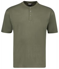 Adamo 139011 T-shirt Serafino Verde oliva