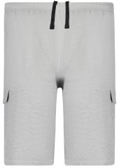 Adamo 159308 Pantaloncini cargo Grigio melange