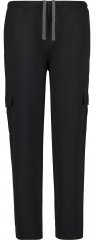 Adamo 159311 Pantaloni da tuta con tasche Modern Fit Nero