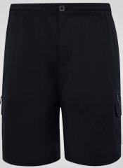 D555 Thomas Shorts Elasticizzati Con Vita Completamente Elasticizzata Neri