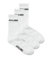 Jack & Jones Melvin Calzini da tennis Bianco confezione da 3