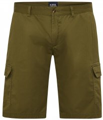 North Latitude 51133 pantaloncini cargo verde militare