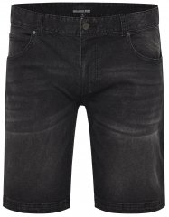 North Latitude 51336 pantaloncini denim neri