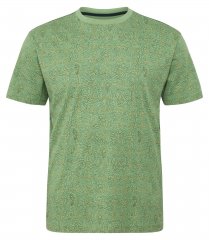 North Latitude Allover Printed T-shirt Verde Medio