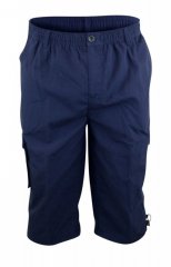 D555 Mason Pantaloni 3/4 con tasche laterali Blu scuro