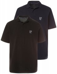 JP1880 704317 Polo confezione da 2 Nero/Blu scuro