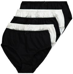 Ulla Popken 712890 Slip confezione da 5 Multicolore