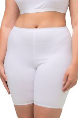 Ulla Popken 716595 Culotte con protezione cosce confezione da 3 Bianco