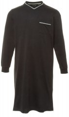 JP1880 721331 Camicia da notte a maniche lunghe Nero