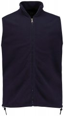 JP1880 723305 Gilet in pile con collo alto Blu scuro TALL