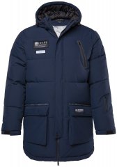 JP1880 748520 Parka idrorepellente e antivento Blu navy