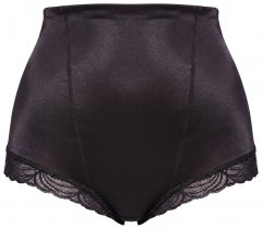 Ulla Popken 781632 Slip modellante a vita alta Marrone