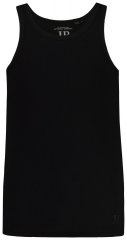 JP1880 782617 Canottiera intima a coste Nero