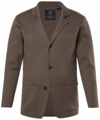 JP1880 Milano Flexnamic Blazer in maglia Marrone kaki
