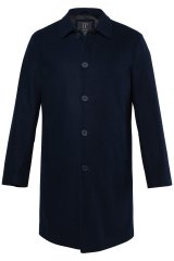 JP1880 795116 Idrorepellente Cappotto in lana Blu navy