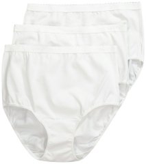 Ulla Popken 795269 Slip a vita alta confezione da 3 Bianco
