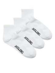 Jack & Jones Leon Calzini da tennis Bianco confezione da 3