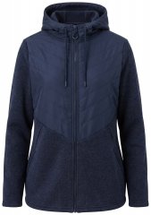 Ulla Popken 800400 Giacca foderata in pile Blu scuro