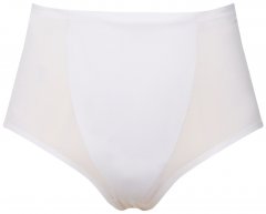 Ulla Popken 800498 Slip modellante a vita alta Bianco