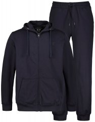JP1880 802934 Completo tuta con felpa con cappuccio e pantaloni Blu scuro
