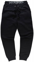 Jay-Pi 804175 Pantaloni della tuta slim con tasche laterali Nero