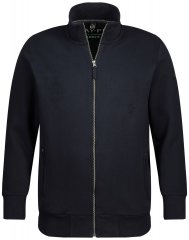 Jay-Pi 804180 Felpa con zip e collo alto Blu scuro