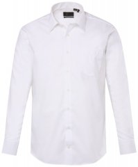 JP1880 804890 Camicia business no-stiro manica lunga Bianco