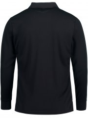 JP1880 Jay-Pi QuickDry Long Sleeve Golf Polo Shirt Black