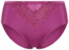 Ulla Popken 811602 Slip con pizzo Viola scuro