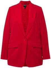 Ulla Popken 811944 Blazer classico Rosso
