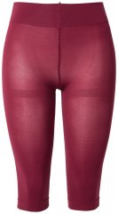 Ulla Popken 815580 Collant senza piede 3/4 con protezione cosce 80 den Rosso