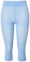 Ulla Popken 815580 Collant senza piede 3/4 con protezione cosce 80 den Azzurro