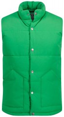 JP1880 818980 Gilet trapuntato in misto cotone Verde chiaro