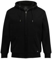 JP1880 820464 Giacca con cappuccio e fodera teddy Nero TALL