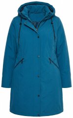 Ulla Popken 821495 Cappotto tecnico Petrolio