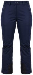 Ulla Popken 824297 Pantaloni softshell con ghetta paraneve Blu scuro