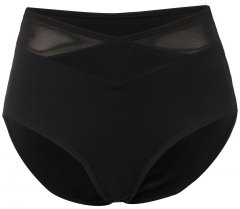 Ulla Popken 825676 Slip modellante a vita alta Nero