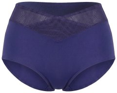 Ulla Popken 825676 Slip modellante a vita alta Blu reale
