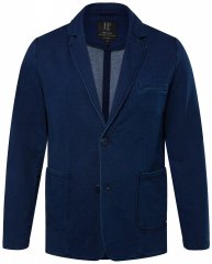 JP1880 826175 Blazer in felpa in stile vintage Blu scuro