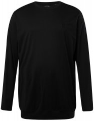 JP1880 827128 T-shirt a maniche lunghe con vestibilità pancia Nero