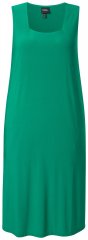 Ulla Popken 827908 Abito in jersey senza maniche Verde