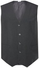 Men+ 668 Madrid Gilet da abito Antracite