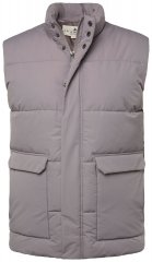 JP1880 831639 Gilet trapuntato in poliestere riciclato Grigio scuro