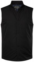 STHUGE 831824 Gilet trapuntato in materiale riciclato Nero