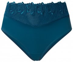 Ulla Popken 832864 Perizoma con pizzo Petrolio