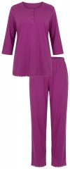 Ulla Popken 833660 Pigiama Viola