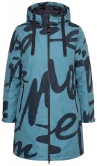 Ulla Popken 833977 Cappotto tecnico Turchese