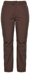 Ulla Popken 834662 Pantaloni softshell foderati in pile Tortora
